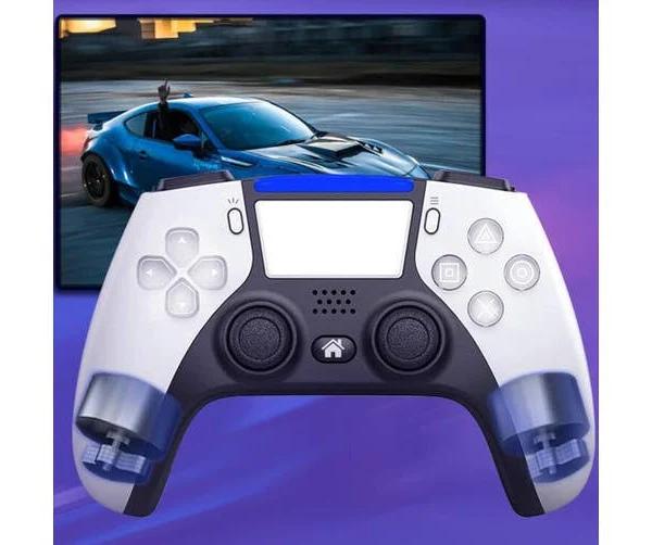 Mobile Game Elite Version Bluetooth Controller For PS4 (White)