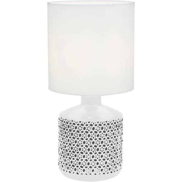 Oriel Celia - Ceramic Table Lamp, White