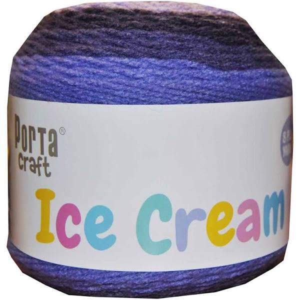 Ice Cream Yarn 200g 380m 8ply - Blueberry Swirl