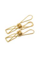 Morgan & Taylor Large Stainless Steel Pegs 40 Pack in Gold