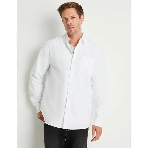 Rivers - Button-Up - Long Sleeve Cotton Casual Shirt