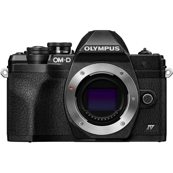 Olympus OM-D E-M10 Mark IV Mirrorless Camera (Body Only, Black)