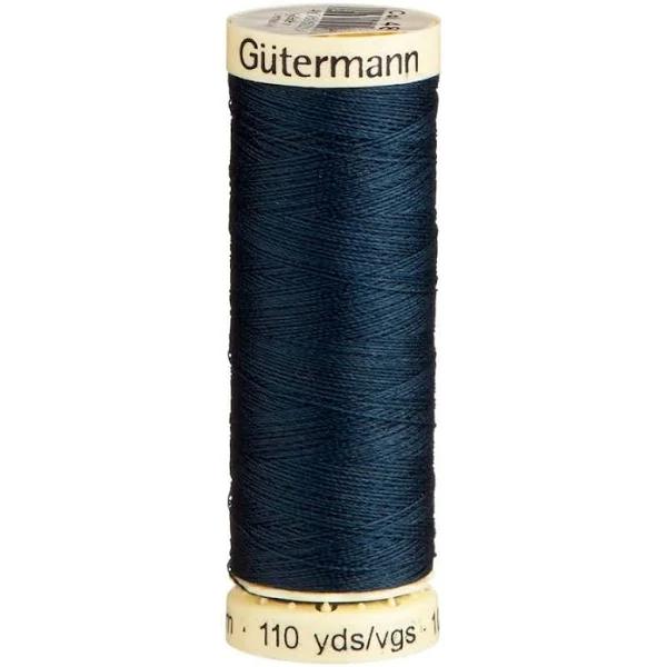 Gutermann Sew-All Thread 100m #487 Dark Denim Blue, 100% Polyester