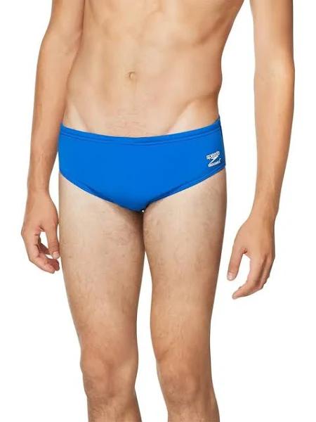 Speedo Men's Endurance+ Solid Brief Swimsuit | Athletic & Outdoor Clothing