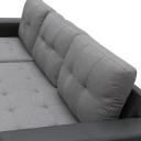 Sarantino 3-Seater Corner Sofa Bed Storage Lounge Chaise Couch Grey