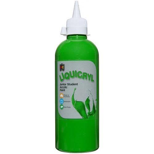 Liquicryl Junior Student Acrylic 500ml Leaf Green