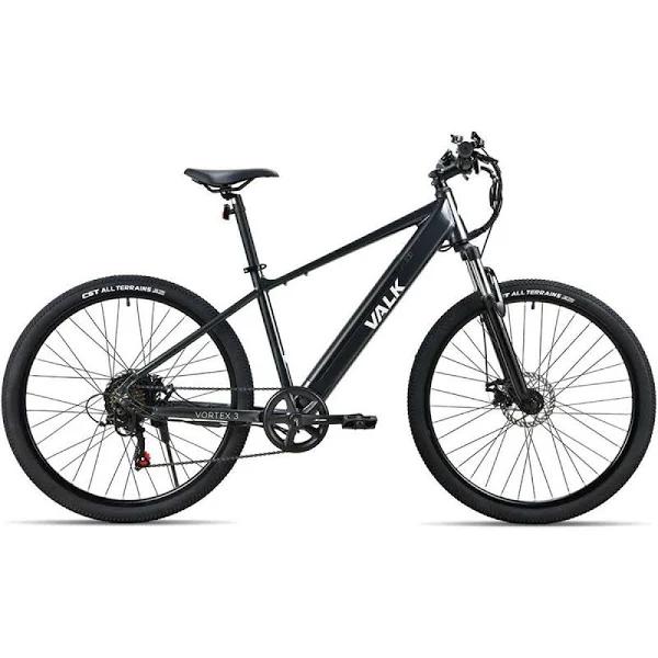 VALK 2023 Vortex 3 Electric Bike Medium Frame Mountain Ebike, Gunmetal Grey