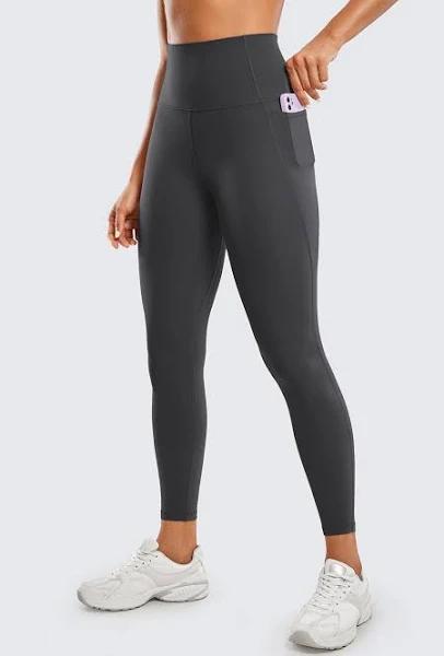 Yoga Leggings 25" with Pockets / Mysterious Grey / XXS