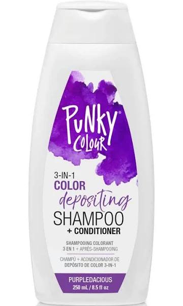 Punky Colour 3-in-1 Color Depositing Shampoo + Conditioner - Purpledacious