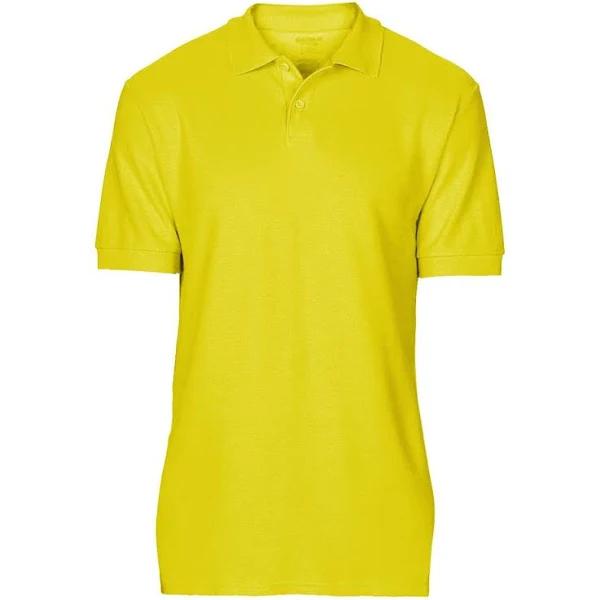 Gildan Softstyle Mens Short Sleeve Double Pique Polo Shirt Daisy 2XL