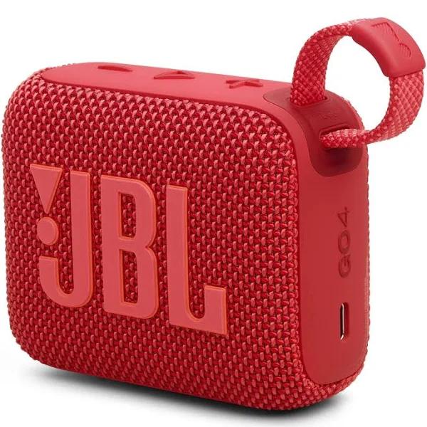 JBL Go 4 - Ultra-Portable Bluetooth Speaker - Red