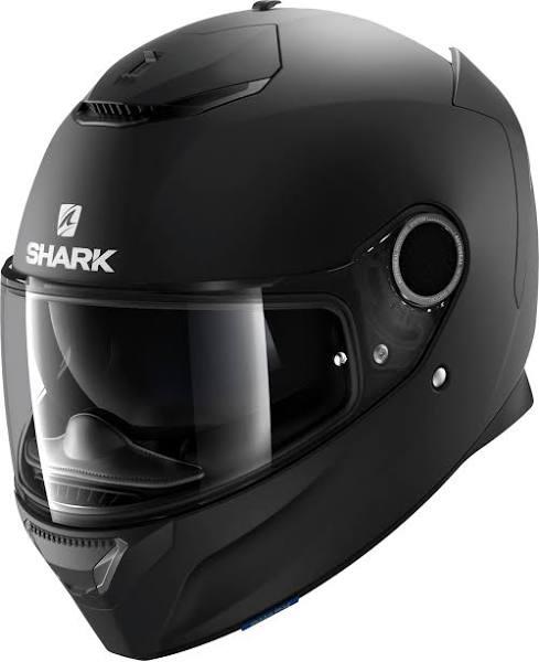 Full-Face Helmet Shark Spartan Blank Matt Black – XL