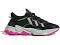 Adidas Ozweego Black Shock Lime Pink (Women's)