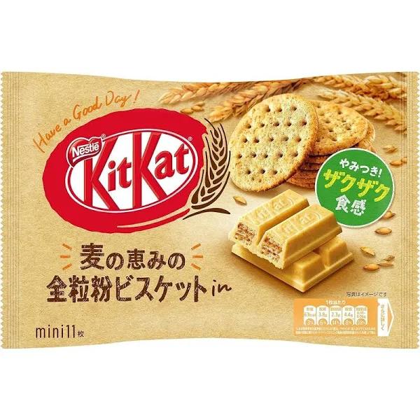 Nestle Kitkat Whole Wheat White Chocolate Wafers 11pc