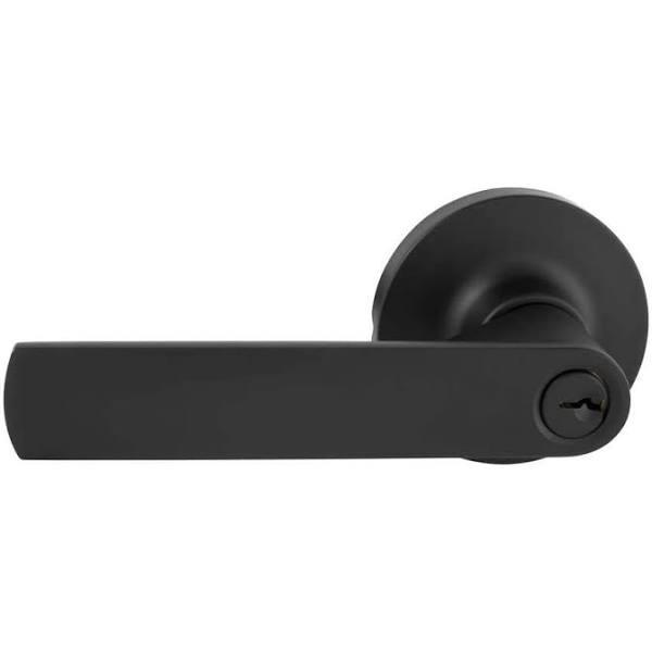 Gainsborough TradePro Bela Entrance Key in Lever Set Matte Black 1440PROBELMB