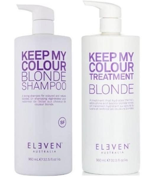 Eleven Australia Keep My Colour Blonde Shampoo & Treatment 960ml Duo