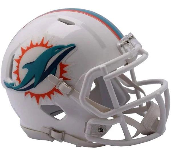 Miami Dolphins Riddell NFL Speed Replica Mini Size Helmet