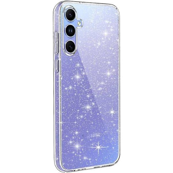 Olixar Clear Glitter Tough Case - For Samsung Galaxy A34