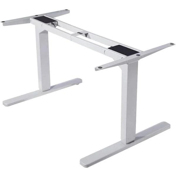 FORTIA Height Adjustable Standing Desk Frame Only - Sit Stand Electric Office