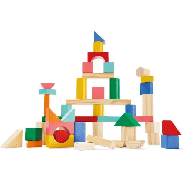 Kmart Wooden Blocks with Shape Sorting Lid