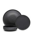 Salt & Pepper Brae Dinner 12 Piece Set Black