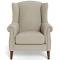 Classic Wing Fabric Occasional Armchair Sand by Freedom