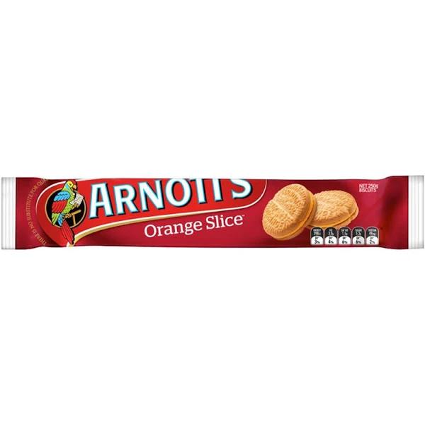 Arnott's Orange Slice 250g