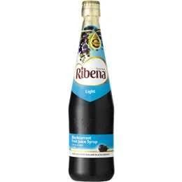 Ribena Blackcurrant Fruit Juice Syrup Bottle 1L