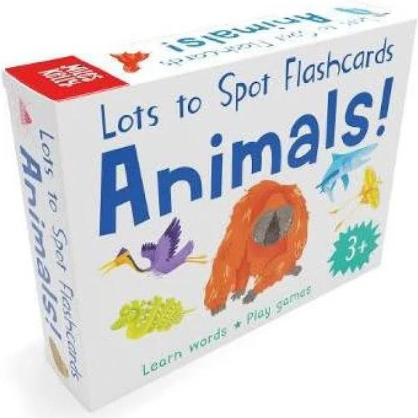 Lots to Spot Flashcards: Wild Animals!