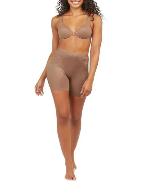 Spanx Thinstincts 2.0 Girl Short in Cafe AU Lait, Size S