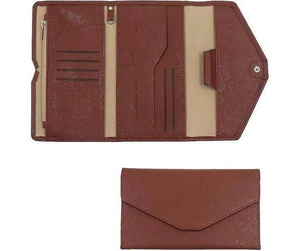 Multi-purpose Travel Wallet. RFID Blocking Travel Wallet Passport Holder