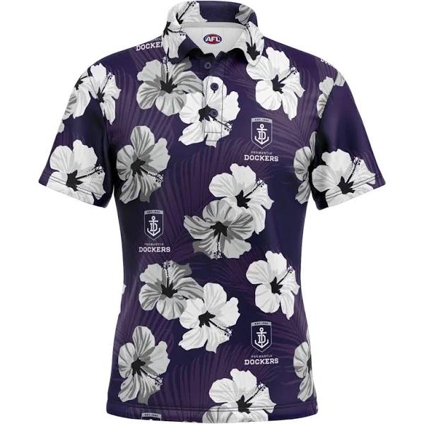 AFL Fremantle Dockers 'Aloha' Golf Polo XL