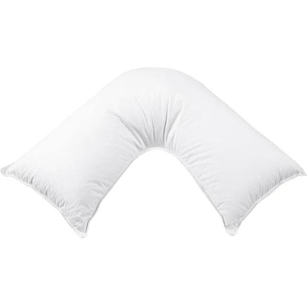 Dreamaker Down Alternative Microfibre V Shape Pillow