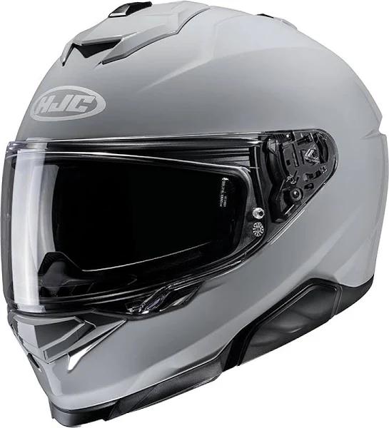 HJC i71 Solid Helmet, Grey, Size S