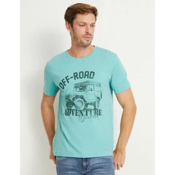 Rivers - Mens Tops - Short Sleeve Printed T-Shirt