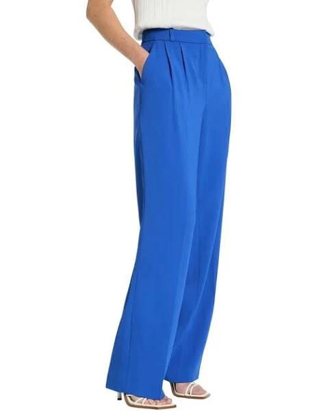 David Lawrence Janet Wide Leg Pant in Cameo Blue 12