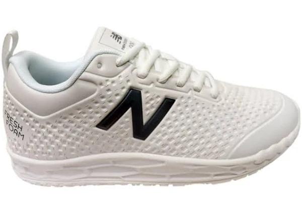 New Balance | Mens Fresh Foam 906 Slip Resistant 2E-Wide (White/Grey)