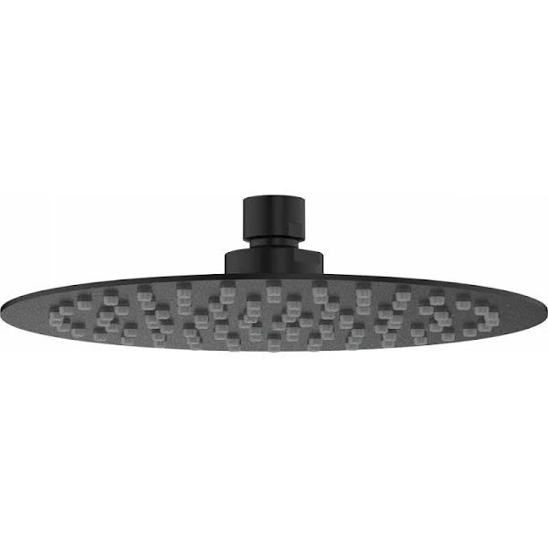 Caroma Urbane II 200mm Round Rain Shower - Matte Black