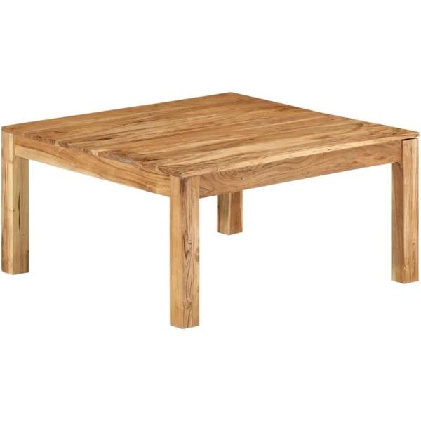 vidaXL Coffee Table 80x80x40 cm Solid Wood Acacia