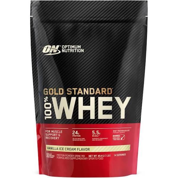 Optimum Nutrition - Gold Standard 100% Whey 454g / Vanilla Ice Cream