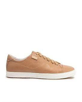 FRANKIE4 Nat III Punched Sneaker in Camel, Size 13 AU