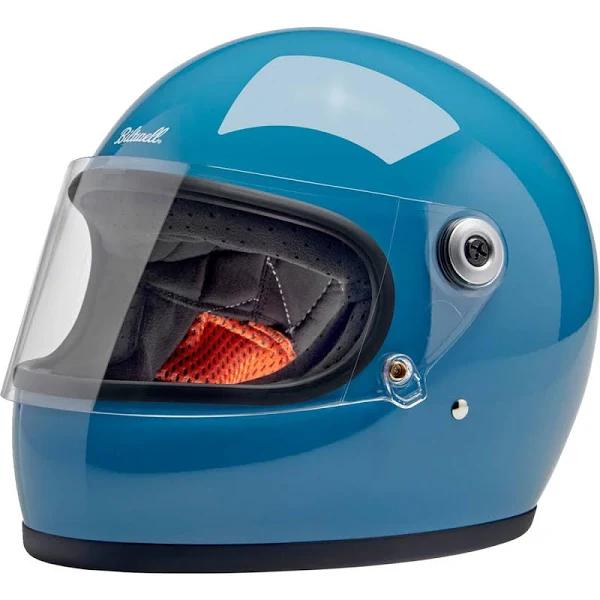 Biltwell Gringo S Helmet Gloss Dove Blue XS