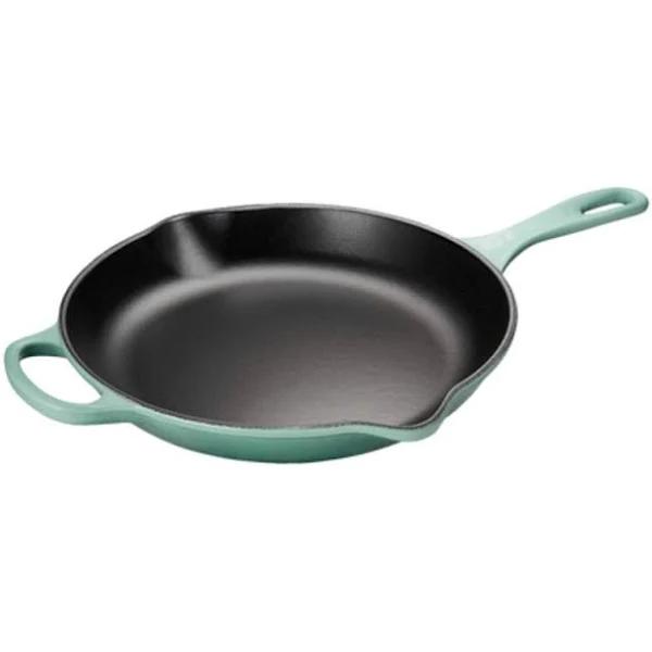 Le Creuset Cast Iron Frypan Sage Green 20cm