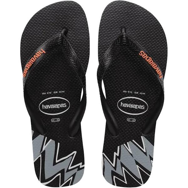 Havaianas Top Print Splice Black/Black/B