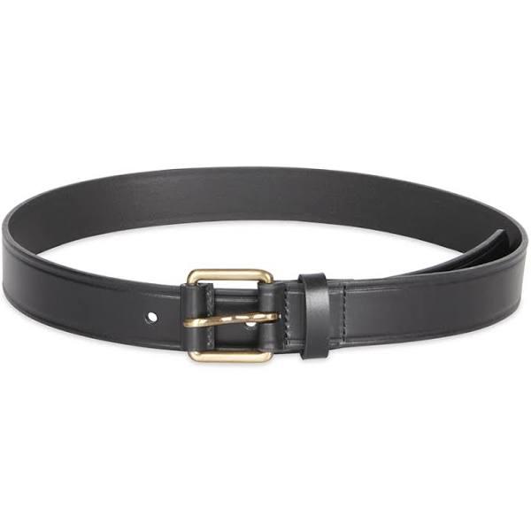 Ben Sherman Men's Leather Casual Pin Buckle Fashion Waist Belt Black