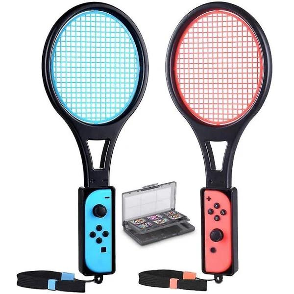 DOBE Tennis Racket For Nintendo Switch Joy-con Controller KINGTOP Twin Pack Tennis Racket For Nintendo Switch Game Mario Tennis Aces - AfterPay &