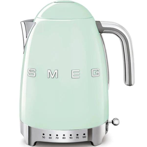 Smeg KLF04PGAU 50s Retro Style Electric Kettle Pastel Green