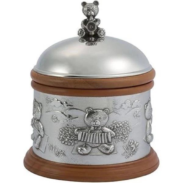 Royal Selangor Teddy Bears Picnic Music Box Pewter