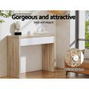 Artiss Console Table Hallway Sofa Entry Desk With Storage Drawer 100cm