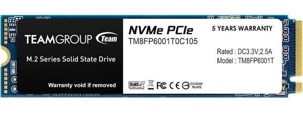 Team MP33 1TB M.2 PCIe NVMe SSD